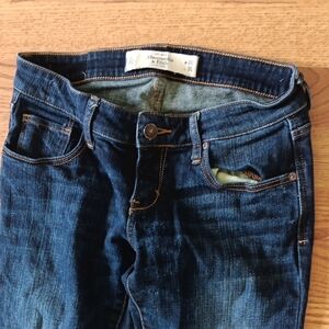 Abercrombie & Fitch Dark Blue Women's Jeans